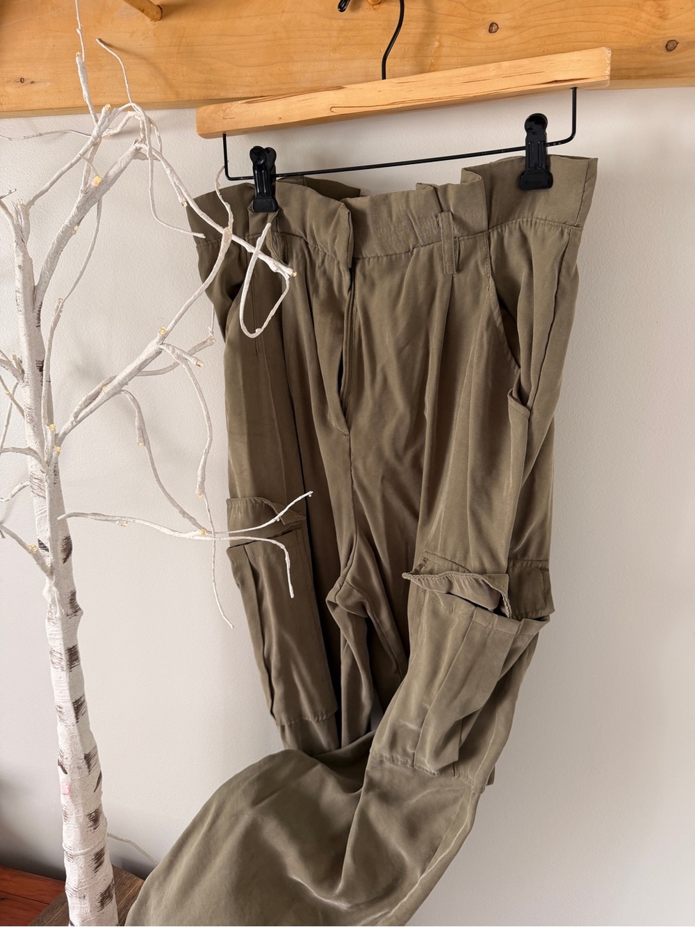 Olive Green Cargo Pants